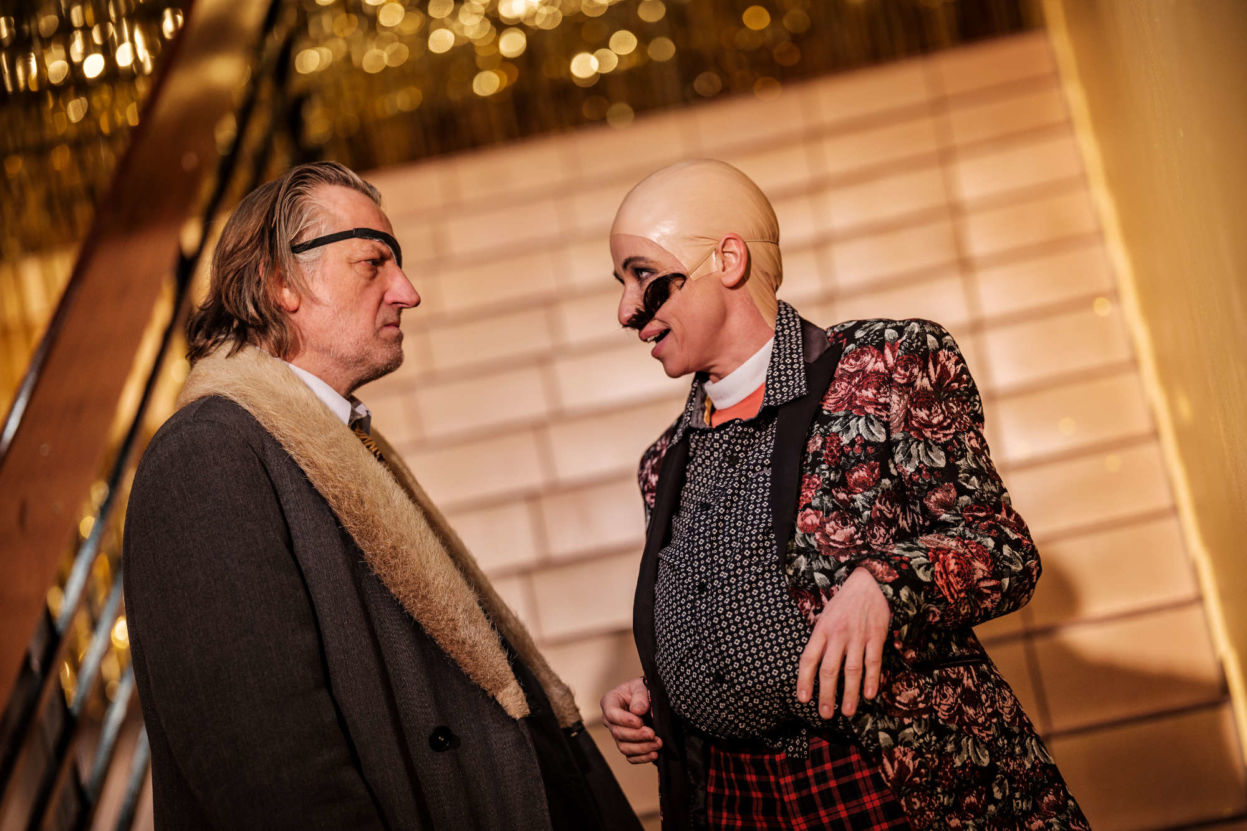 Fotoprobe zur Auffuehrung Der Ring des Schlosstheater Moers am Mittwoch 21.02.2018 in Moers. Foto: fotostudnar / Jakob Studnar